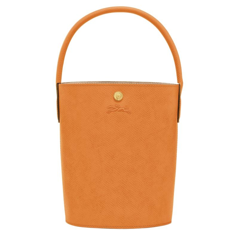 Apricot Orange Women\'s Longchamp Épure S Bucket Bag | SQXZE-6782