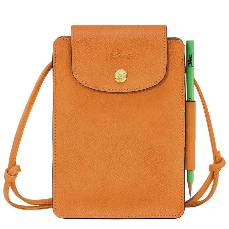 Apricot Orange Women\'s Longchamp Épure XS Crossbody Bags | LKGVO-6309