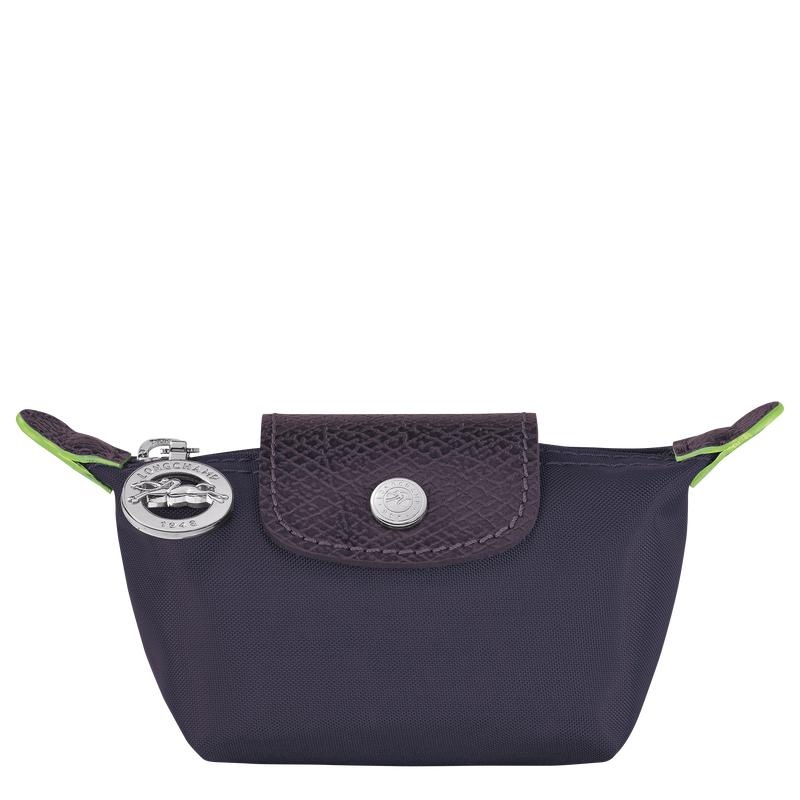 Bilberry Purple Men\'s Longchamp Le Pliage Green Coin Purses | LHQCN-7259