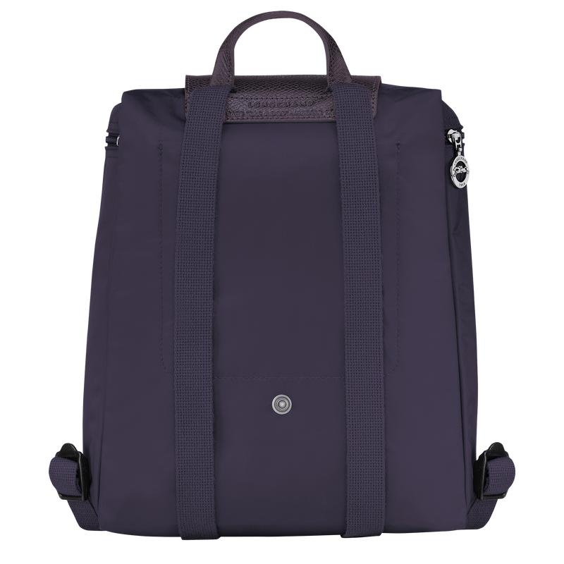 Bilberry Purple Women's Longchamp Le Pliage Green M Backpacks | SGJWE-7269