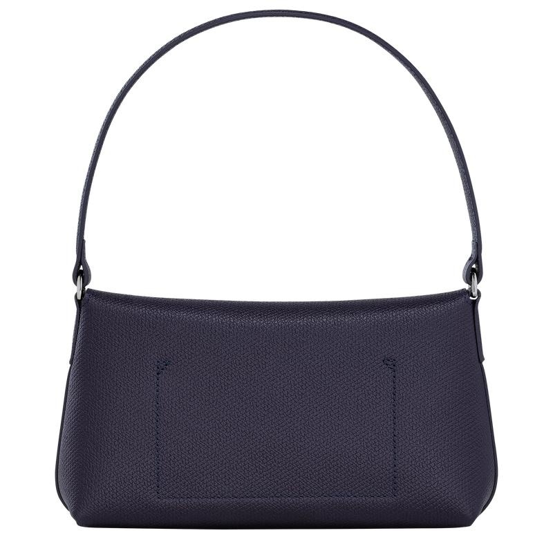 Bilberry Purple Women's Longchamp Roseau S Hobo Bags | GVZBO-0751