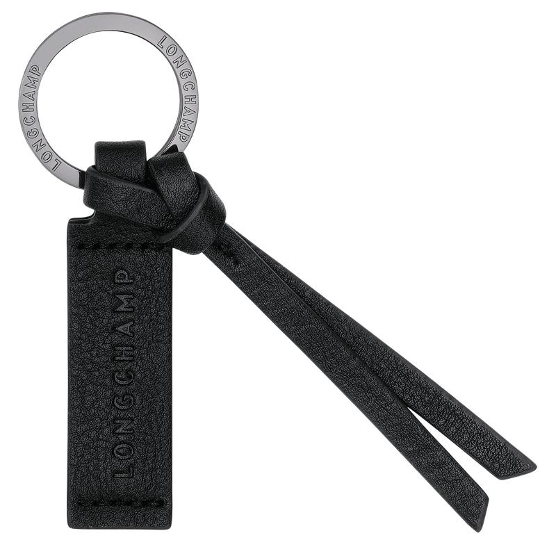 Black Men\'s Longchamp 3D Key Rings | HJNMT-3920