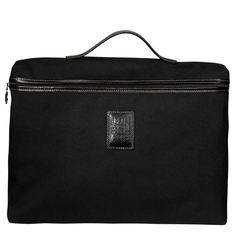 Black Men\'s Longchamp Boxford S Briefcase | JNDEX-4159