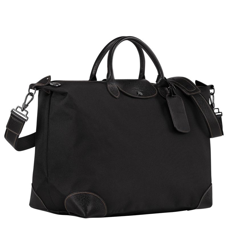 Black Men's Longchamp Boxford S Travel Bags | FPLQW-8169