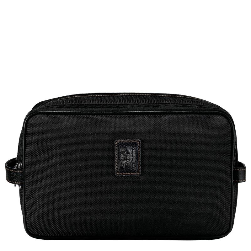 Black Men\'s Longchamp Boxford Toiletry Bags | SYCFG-4062