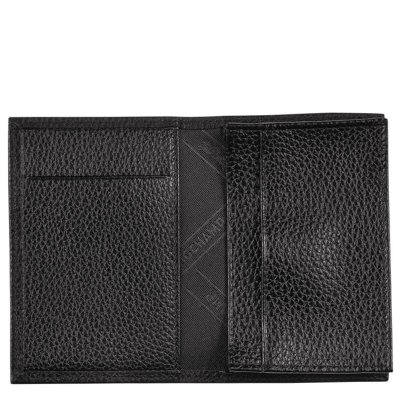 Black Men's Longchamp Le Foulonné Cardholders | EOHNJ-9380