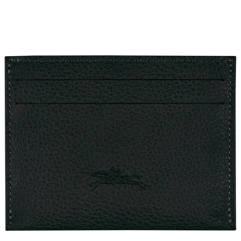 Black Men's Longchamp Le Foulonné Cardholders | MONQA-9483