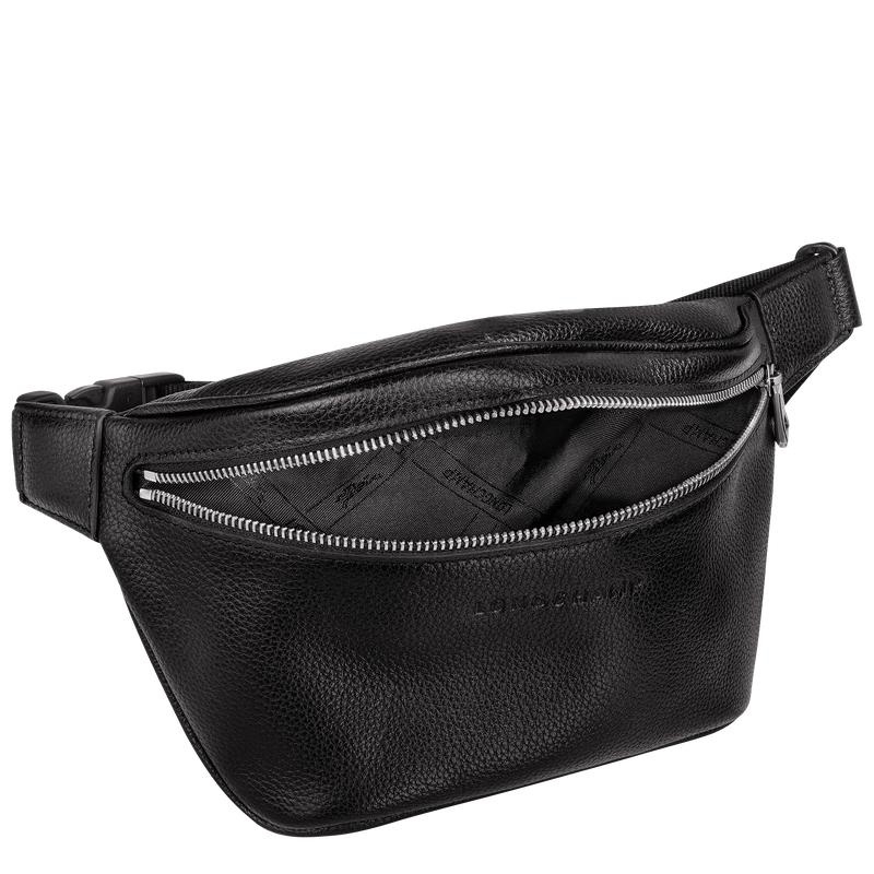 Black Men's Longchamp Le Foulonné M Belt Bags | CWIKF-8619