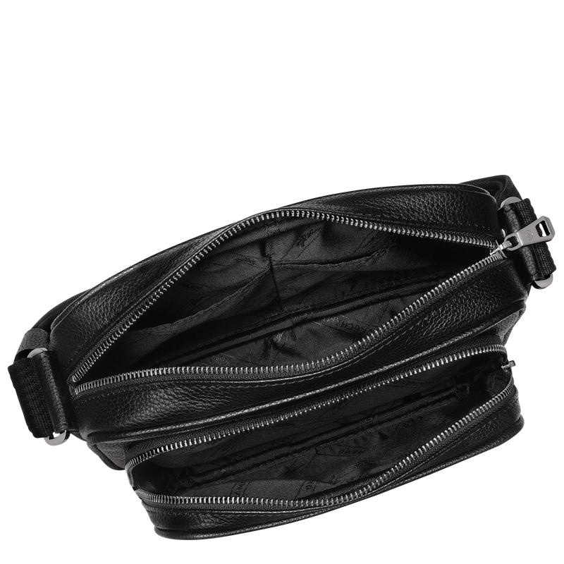 Black Men's Longchamp Le Foulonné S Camera Bag | RFGPJ-6853