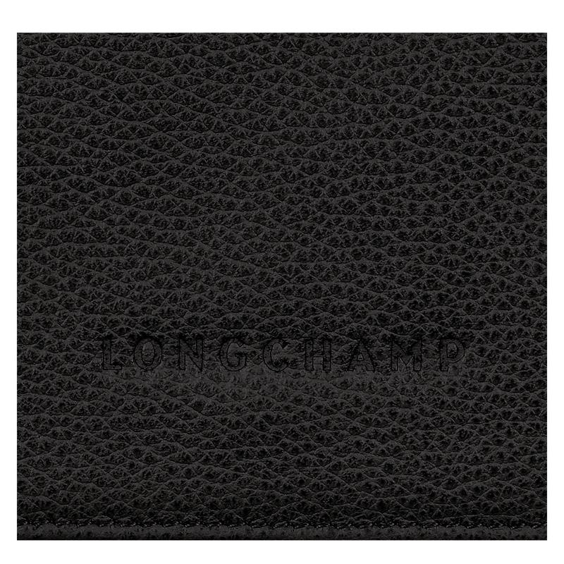 Black Men's Longchamp Le Foulonné Wallets | IBNTQ-5602