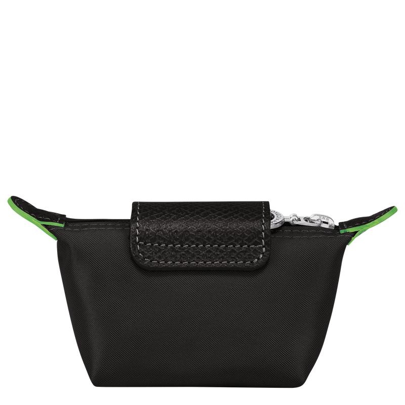 Black Men's Longchamp Le Pliage Green Coin Purses | USQEY-0469