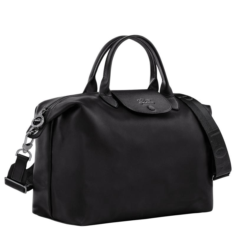 Black Men's Longchamp Le Pliage Xtra L Handbags | BPTIE-0459