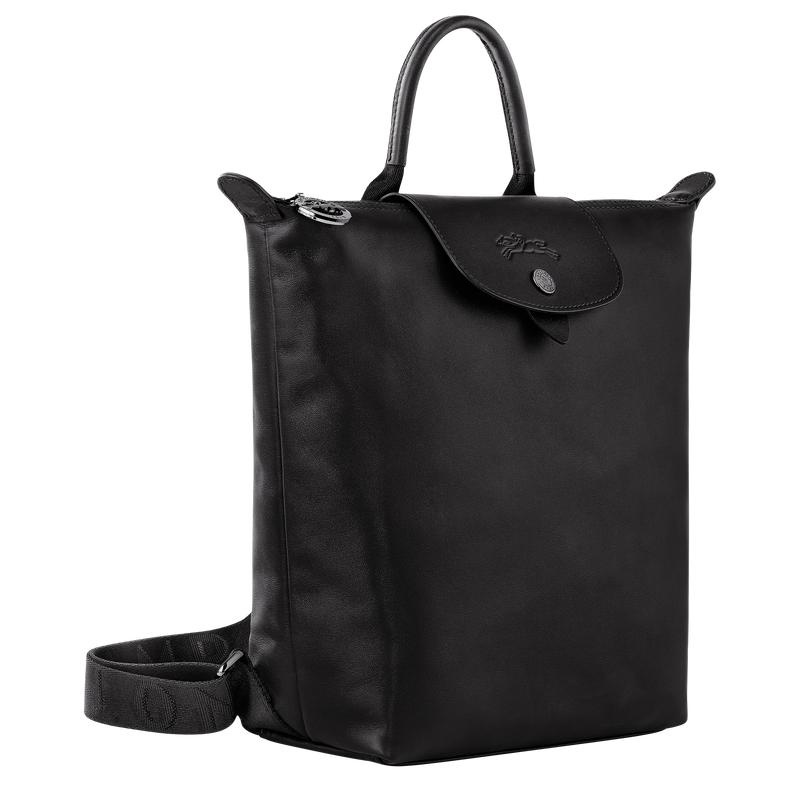 Black Men's Longchamp Le Pliage Xtra S Backpacks | KTNJI-5917