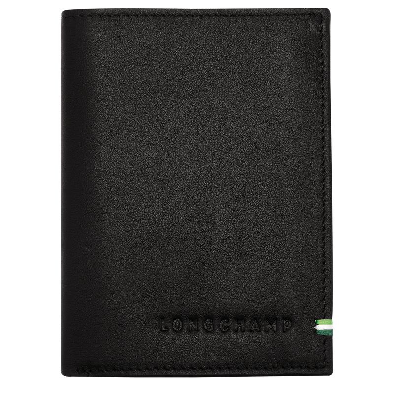 Black Men\'s Longchamp sur Seine Wallets | BOPNH-8349