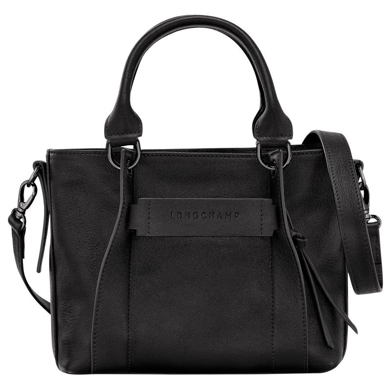 Black Women\'s Longchamp 3D S Handbags | NZSQU-3625