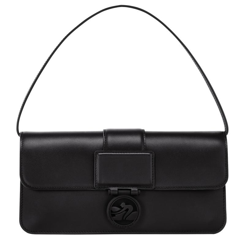 Black Women\'s Longchamp Box-Trot M Shoulder bag Shoulder Bags | MUOVI-1926