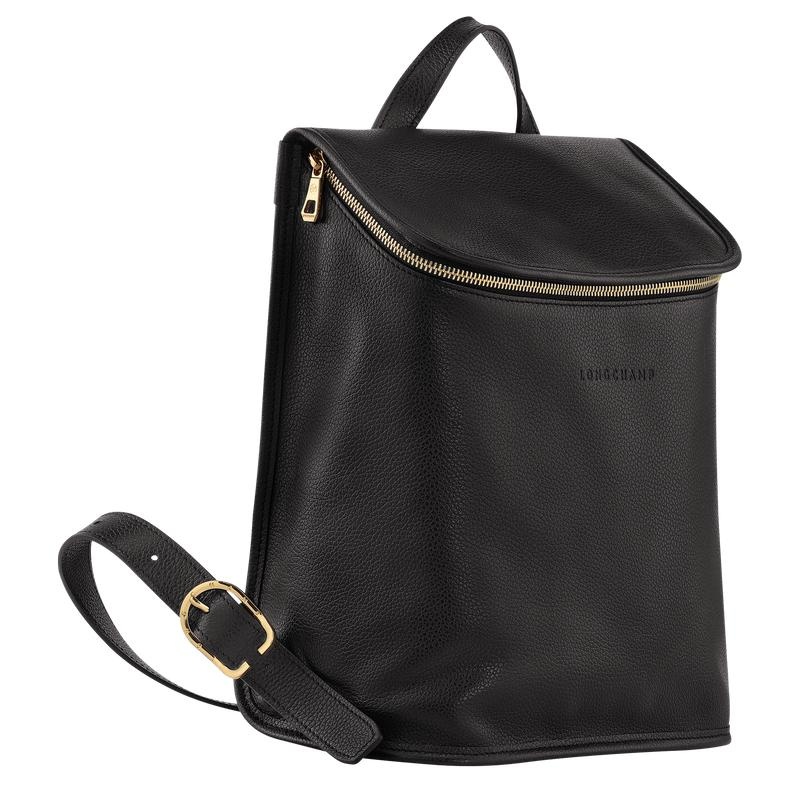 Black Women's Longchamp Le Foulonné Backpacks | RLSJH-2437