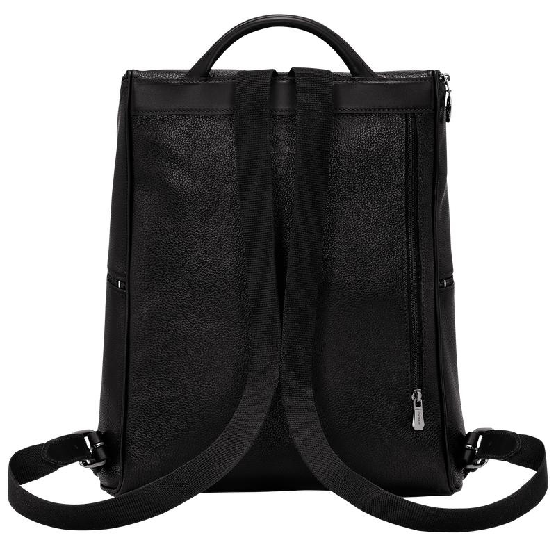 Black Women's Longchamp Le Foulonné Backpacks | GOUAK-1569