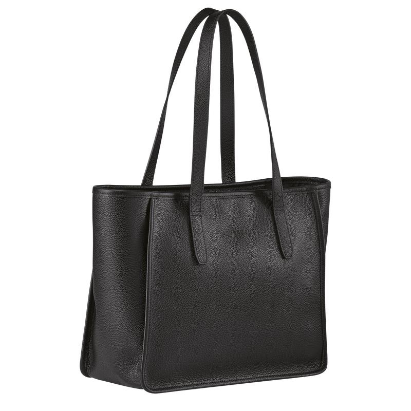 Black Women's Longchamp Le Foulonné L Tote Bag | QIJSX-6179