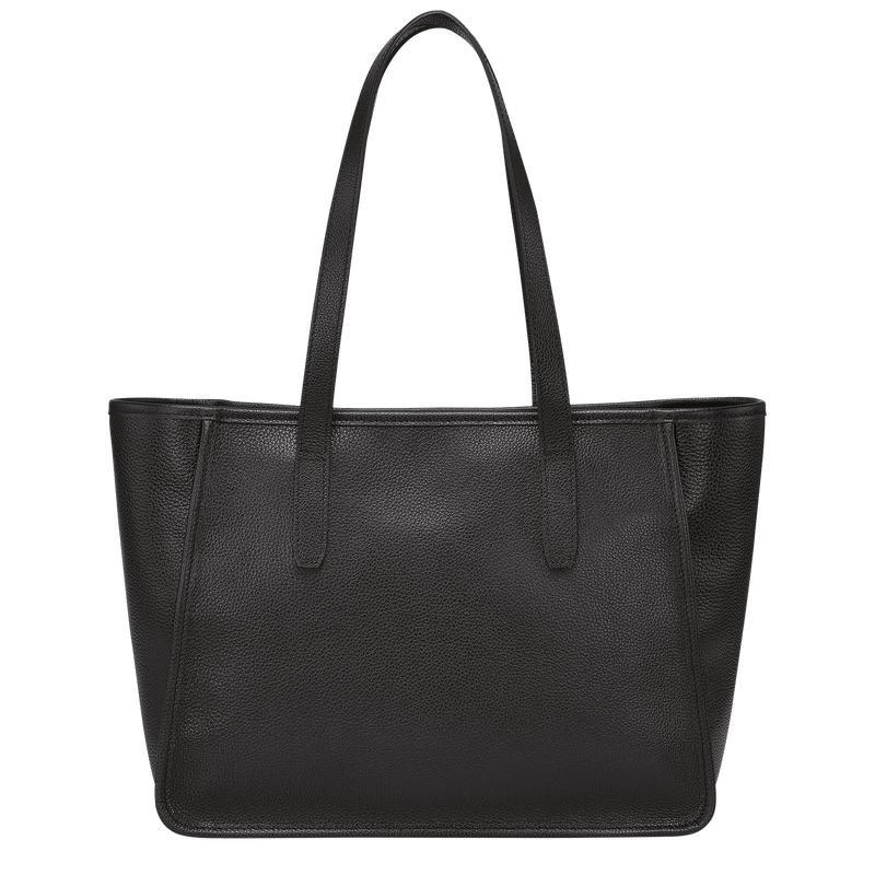 Black Women's Longchamp Le Foulonné L Tote Bag | QIJSX-6179