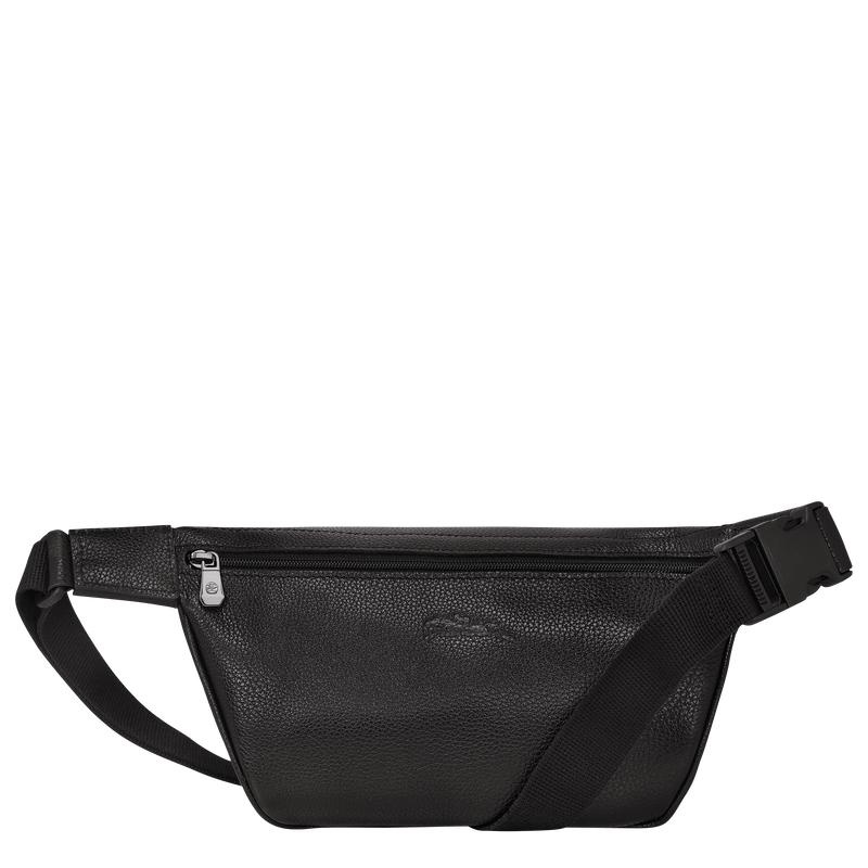 Black Women's Longchamp Le Foulonné M Belt Bags | VFMNR-6197