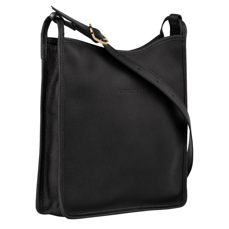 Black Women's Longchamp Le Foulonné M Crossbody Bags | VOBTZ-7346