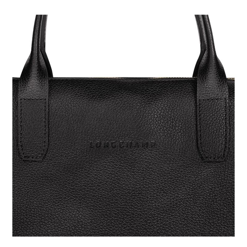 Black Women's Longchamp Le Foulonné S Briefcase | FPZJG-0248