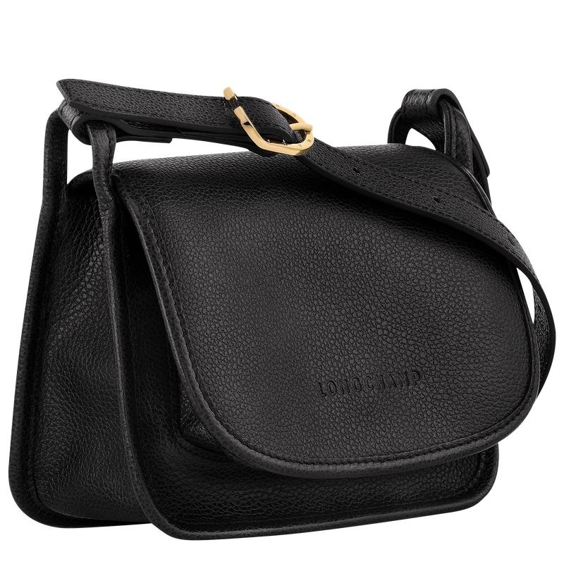 Black Women's Longchamp Le Foulonné S Crossbody Bags | JHDBL-2501