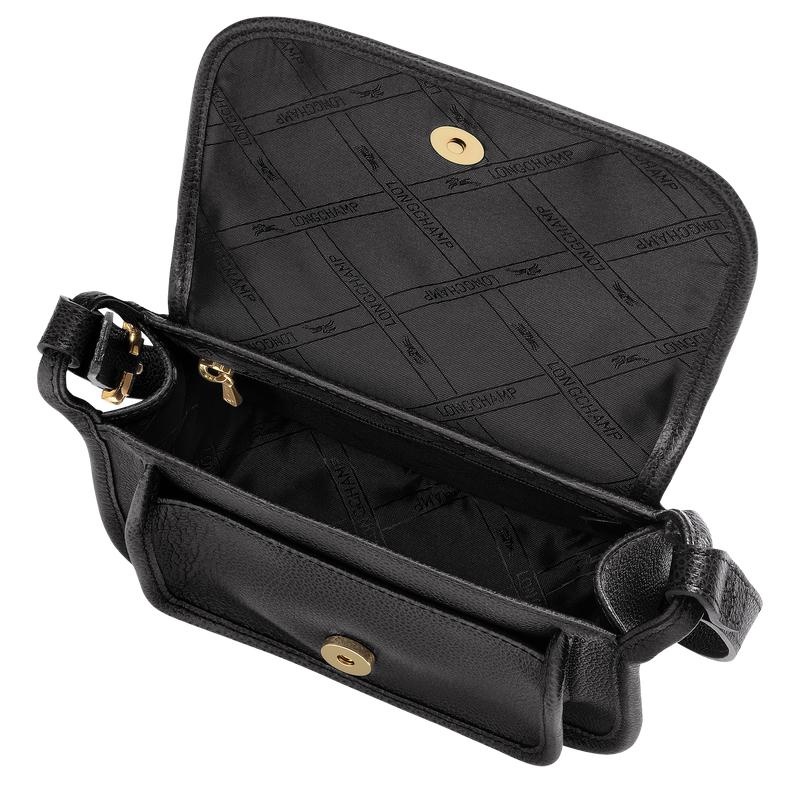 Black Women's Longchamp Le Foulonné S Crossbody Bags | JHDBL-2501