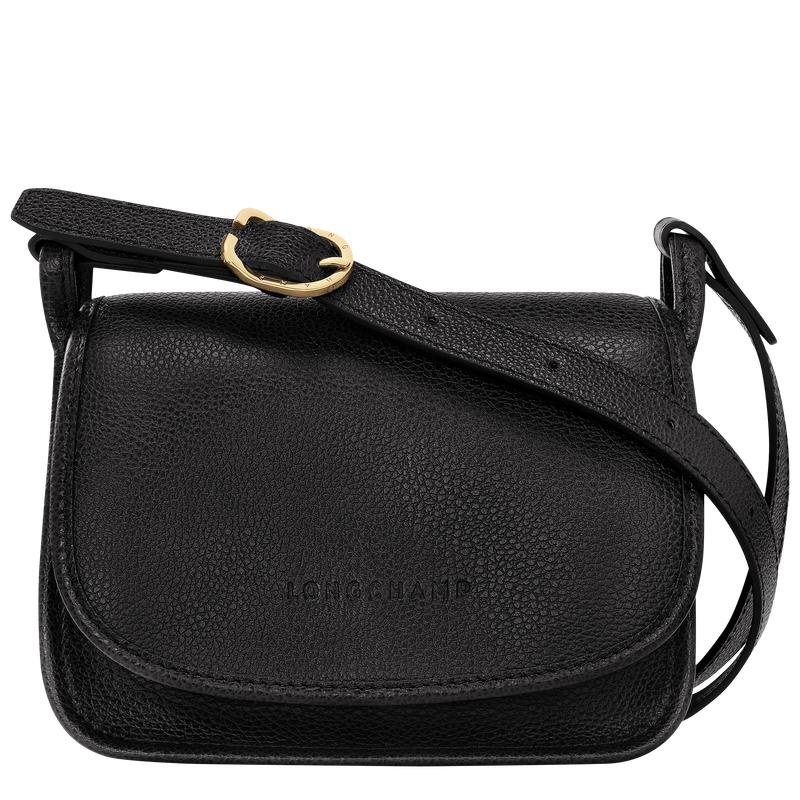 Black Women\'s Longchamp Le Foulonné S Crossbody Bags | JHDBL-2501