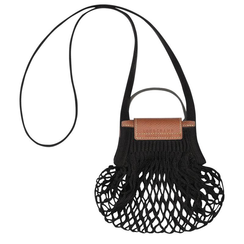 Black Women's Longchamp Le Pliage Filet XS Mesh Bag | MUIGX-4580