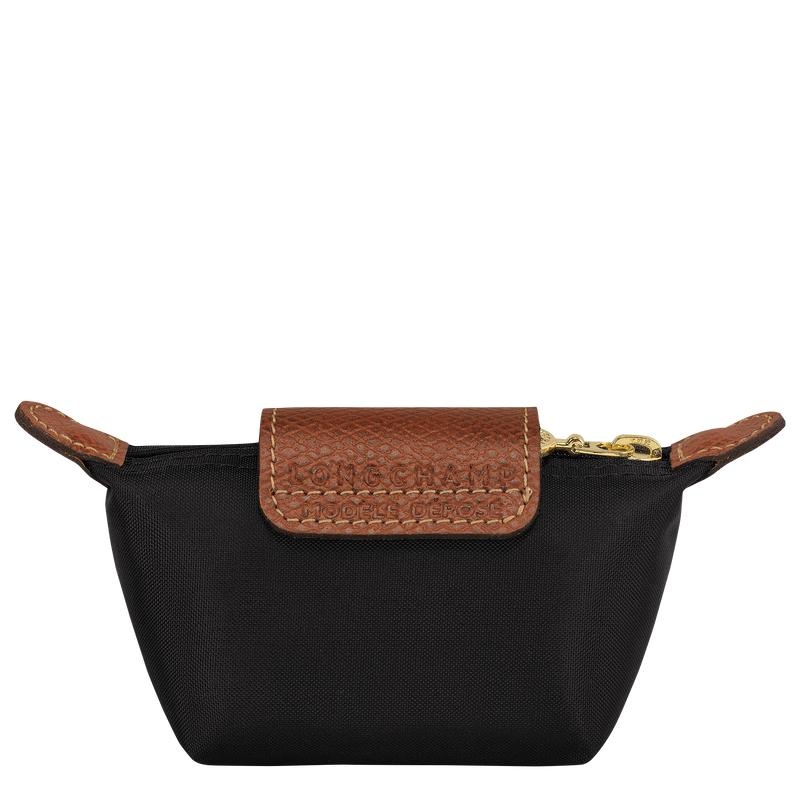 Black Women's Longchamp Le Pliage Original Coin Purses | EOXSV-6105