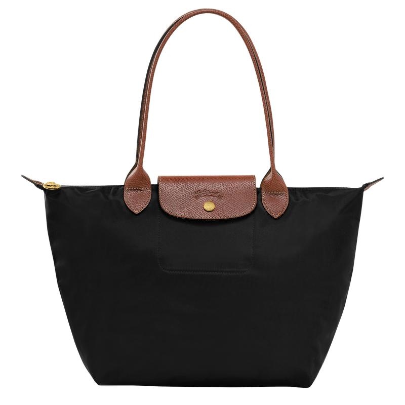 Black Women\'s Longchamp Le Pliage Original M Tote Bag | RDCWG-8753