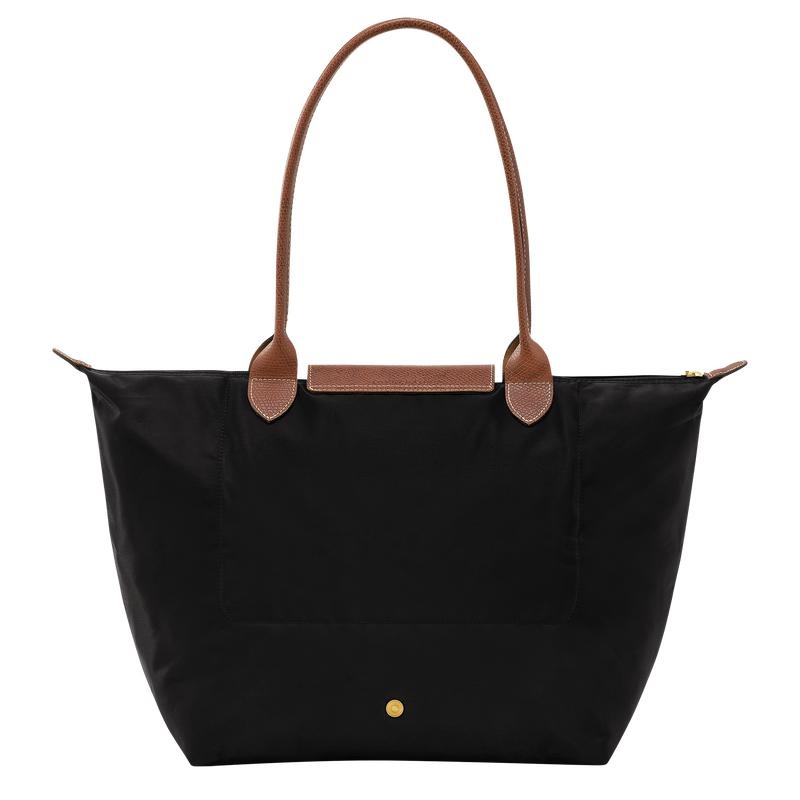 Black Women's Longchamp Le Pliage Original L Tote Bag | DQAMJ-3752