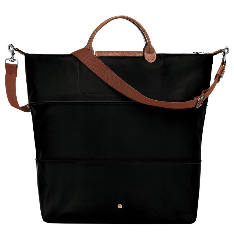 Black Women's Longchamp Le Pliage Original expandable Travel Bags | PNAWY-4821