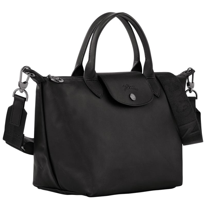 Black Women's Longchamp Le Pliage Xtra S Handbags | QDGHA-3761