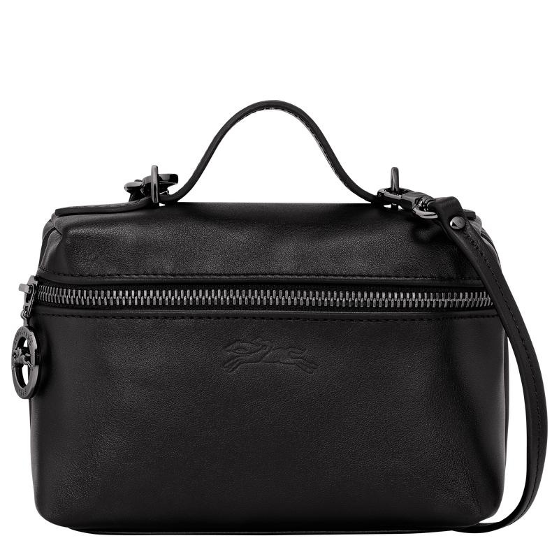 Black Women\'s Longchamp Le Pliage Xtra XS Vanity Crossbody Bags | SIQET-0869