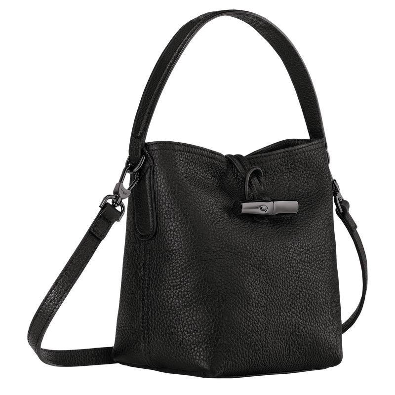 Black Women's Longchamp Roseau Essential XS Bucket Bag | LAOUF-0791