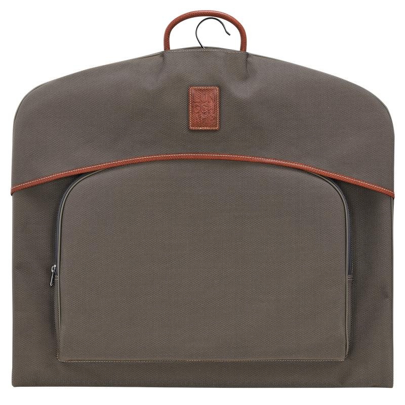 Brown Men\'s Longchamp Boxford Garment cover Travel Bags | RLDOE-6754