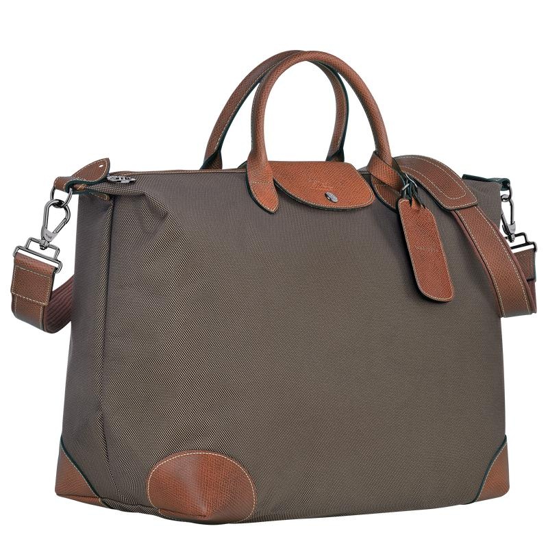 Brown Men's Longchamp Boxford S Travel Bags | MCWJH-5683