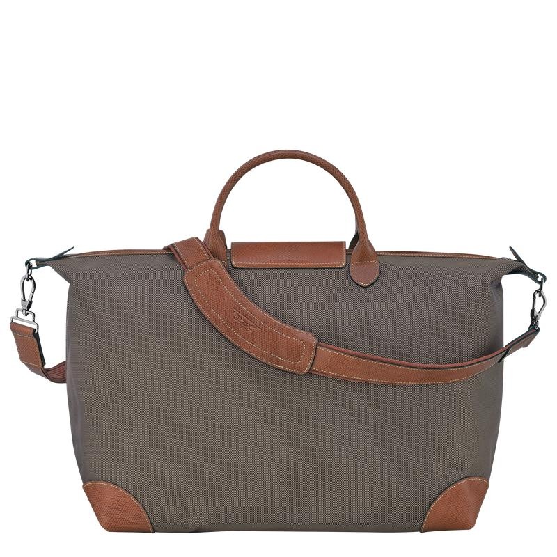 Brown Men's Longchamp Boxford S Travel Bags | MCWJH-5683