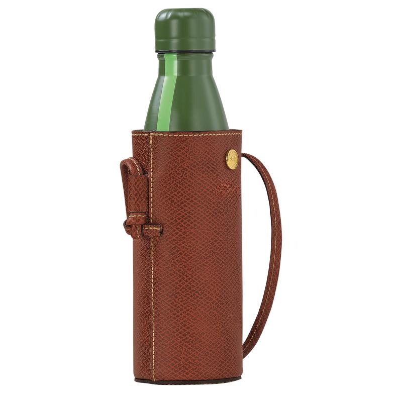 Brown Men's Longchamp Épure Bottle Bottle Holder Bag | VKNWB-3160