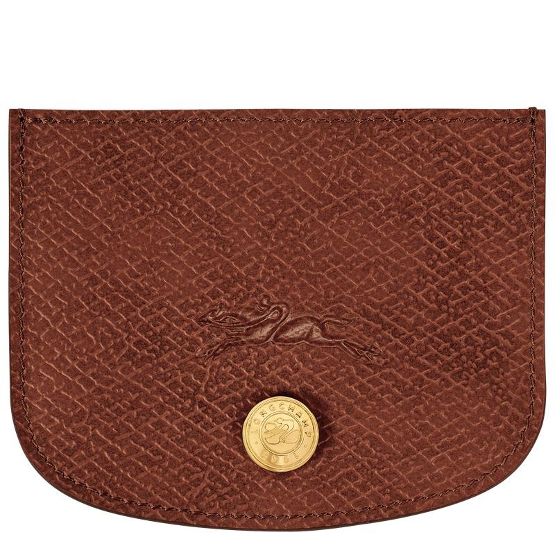 Brown Men\'s Longchamp Épure Cardholders | ALMXI-4608