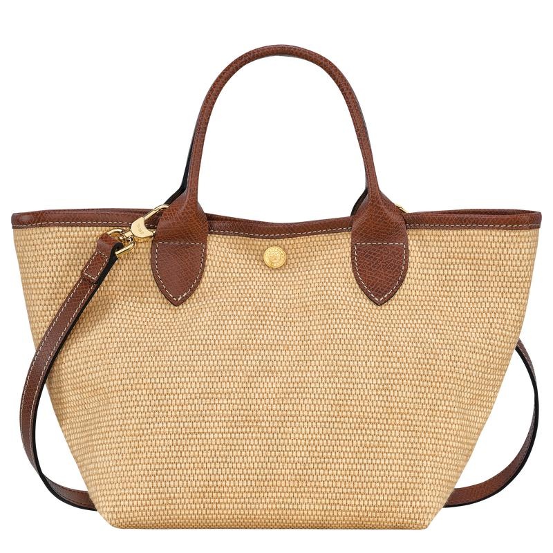 Brown Women's Longchamp Le Panier Pliage S Basket Bag | EPMUT-7604