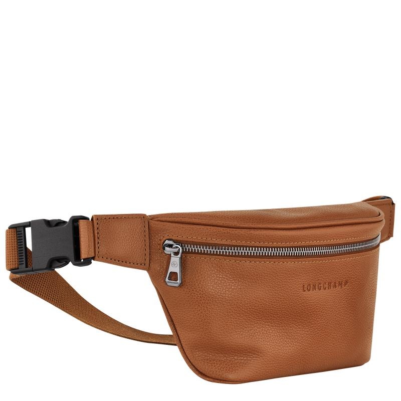 Caramel Brown Men's Longchamp Le Foulonné M Belt Bags | LDWHP-2487