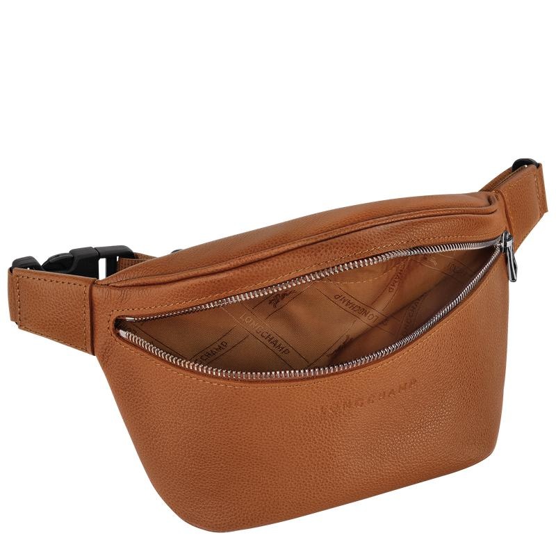 Caramel Brown Men's Longchamp Le Foulonné M Belt Bags | LDWHP-2487