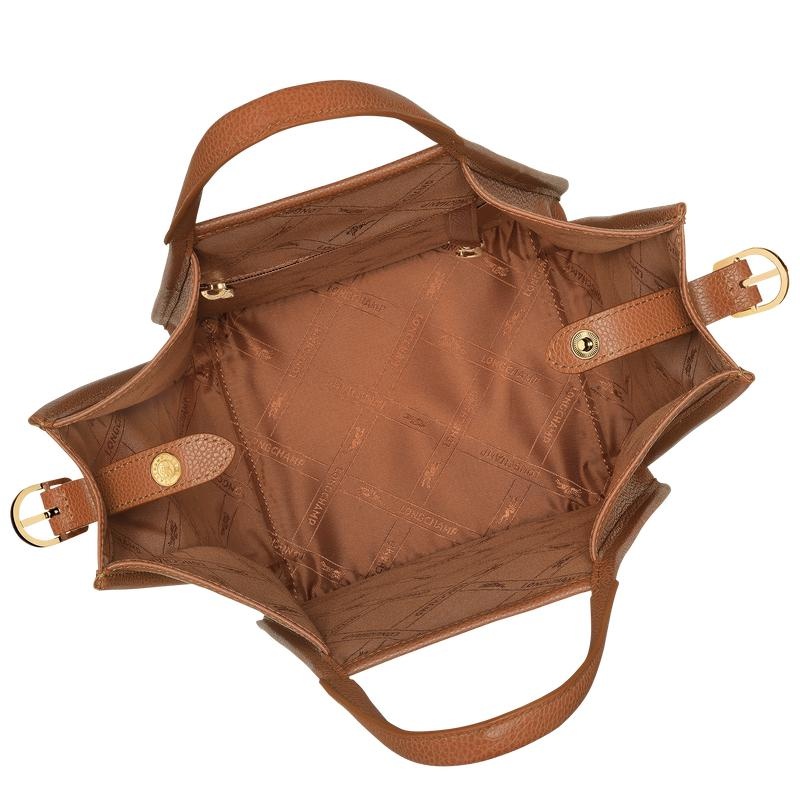 Caramel Brown Women's Longchamp Le Foulonné S Handbags | EPABL-3087