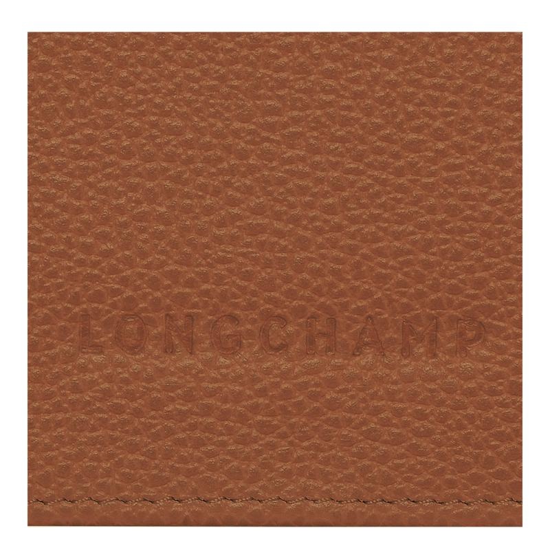 Caramel Brown Women's Longchamp Le Foulonné Continental Wallets | WONGX-3108