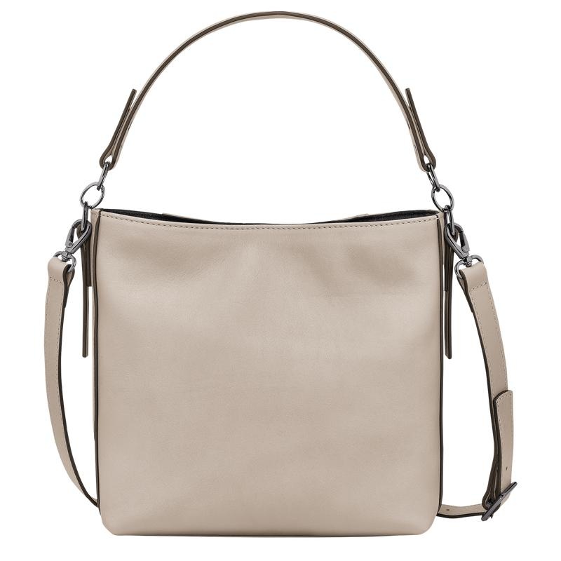 Clay Grey Women's Longchamp 3D S Crossbody Bags | FMHPG-4780