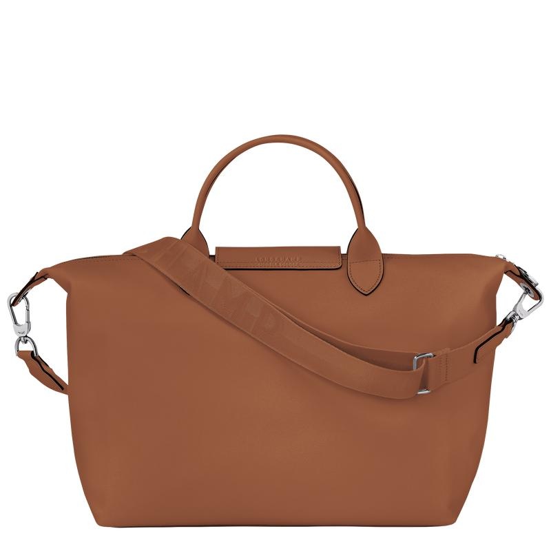 Cognac Brown Men's Longchamp Le Pliage Xtra L Handbags | SQDZN-7648